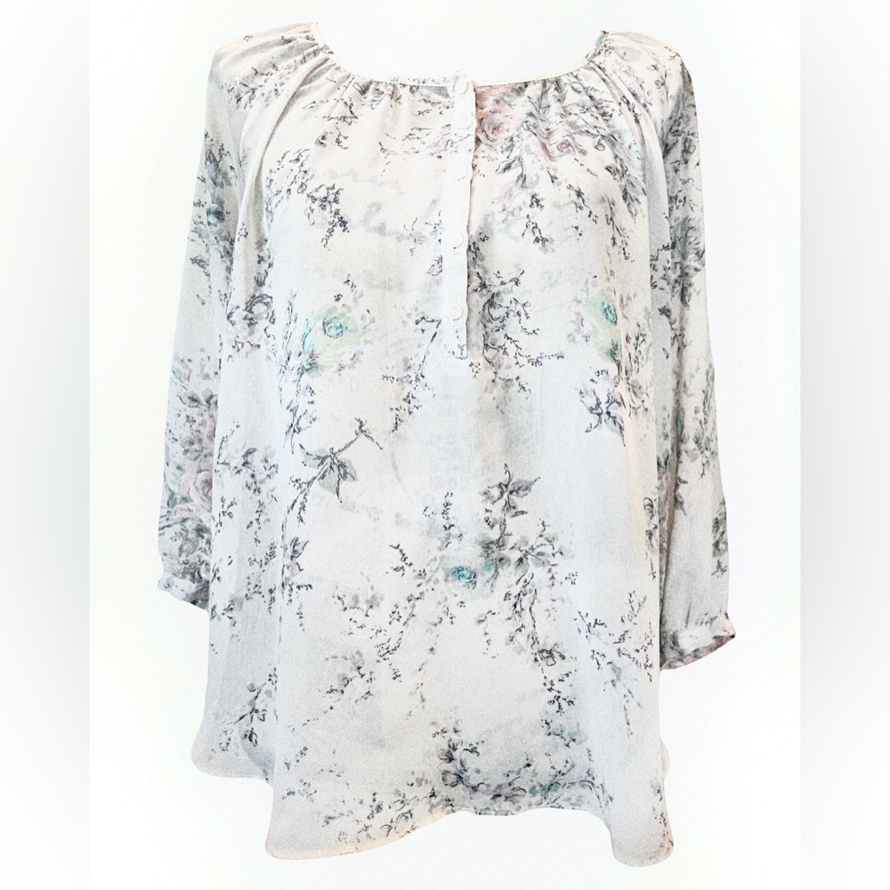 Floral Blouse (M)